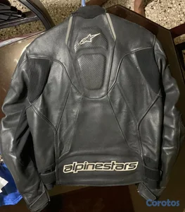Chaleco de cuero Alpinestars Racing
