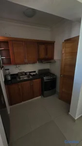 Apartamento amueblado 1 habitacion y con terraza