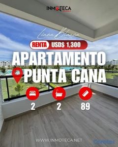 APARTAMENTO EN ALQUILER EN DOWNTOWN PUNTA CANA