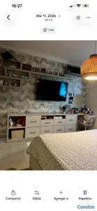 Set de mueble y dos mesitas de noche 