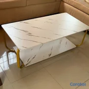 decoración y accesorios - Mesa de centro y cuadros para sala-comedor 