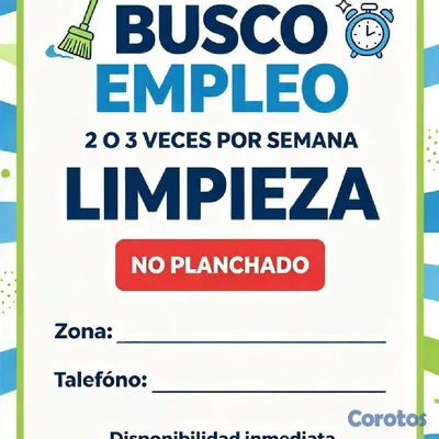 candidatos - busco empleo lo que sea  2
