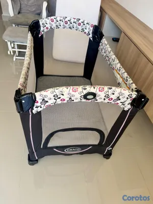 muebles - Corral Graco con colchón  9