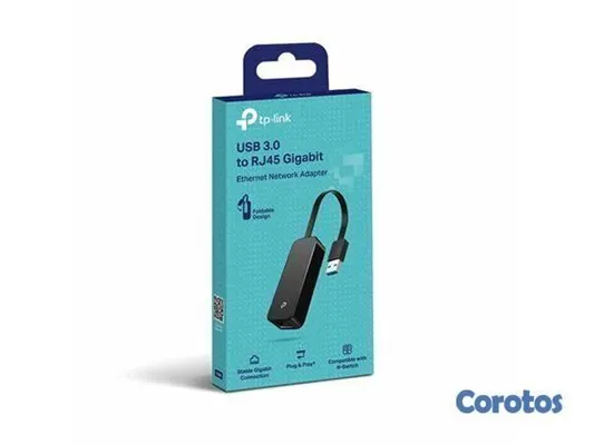accesorios para electronica - ADAPTADOR TP-LINK UE306, USB 3.0,(10/100/1000 MBPS), ETHERNET, WINDOWS 10/8.1/8, 2