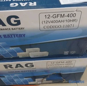 Bateria de gelatina Rag 400amp 