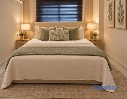 decoración y accesorios - Cama king size ilumel 2