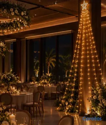 decoración y accesorios - Estrella de Luces de Navidad para Hogar,.Hoteles ,Negocios, Proyectos y Parques
 3