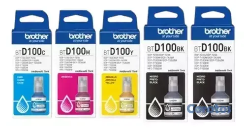 impresoras y scanners - BOTELLA DE TINTA BROTHER - BTD100  EN TODOS LOS COLORES  3