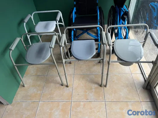 Salud y Equipamiento Médico - Inodoros portatil y sillas de rueda 2