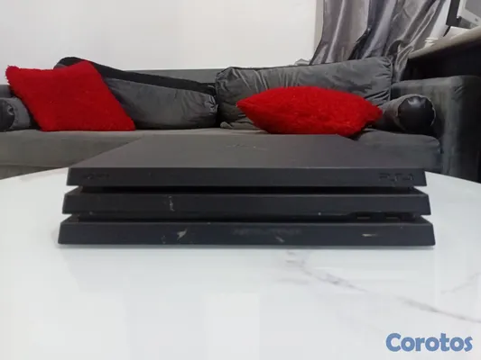 consolas y videojuegos - PS4 PRO 1TB + control + cables 3