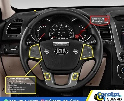 accesorios para vehiculos - Cinta de Guia Kia Sorento 5 AÑOS DE GARANTÍA ORIGINAL 2