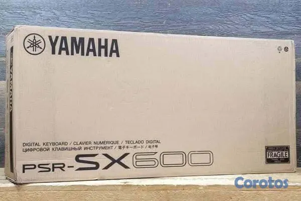 instrumentos musicales - YAMAHA PSR-SX600 Portatone Digital Keyboard 61-Key 3