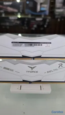 computadoras y laptops - Memoria Ram DDR5 16GB 2X8 T-Force Delta RGB Blanca 2