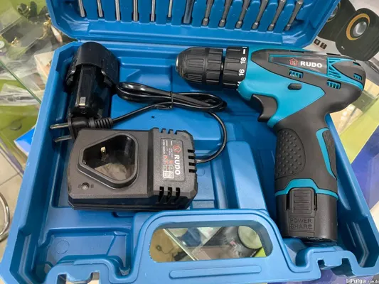 herramientas, jardines y exterior - Taladro 12V Inalambrico Recargable 2 pilas 30 piezas Destornillador 2