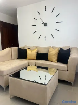 muebles y colchones - Sofa L ajustable con mesa de centro 4