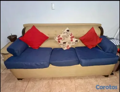 Juego de sala muebles 4 piezas De oportunidad