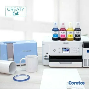 EPSON SURECOLOR® F170,DE SUBLIMACION CON BOTELLA DE TINTA DE FABRICA
