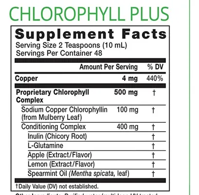 Salud y Equipamiento Médico - Clorofila 500 Mg Eniva Health 2