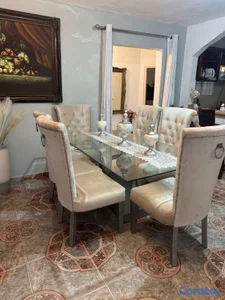 juego de comedor de 6 sillas 