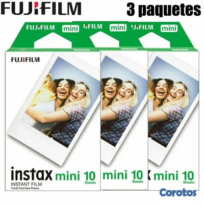 camaras y audio - Fujifilm Instax Mini Film Cartuchos de 10 Fotos 3