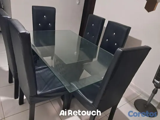 muebles y colchones - Vendo juego de muebles y juego de comedor usados en buen Estado.  6