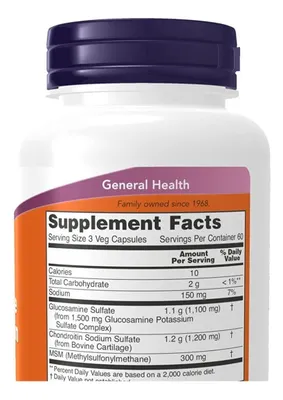 Salud y Equipamiento Médico - Glucosamina 1100 Mg 180cap Now - U - Unidad A $1798 2