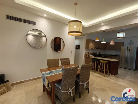 apartamentos - DEPARTAMENTO EN RENTA ANUAL, CAP CANA, CIUDAD LAS  14