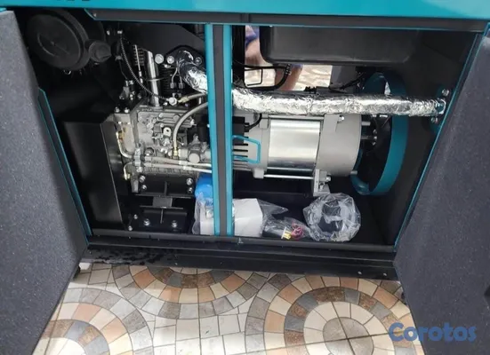 plantas e inversores - Planta eléctrica 18KW semi silenciosa cerrada con transfer automático 110 220V  2