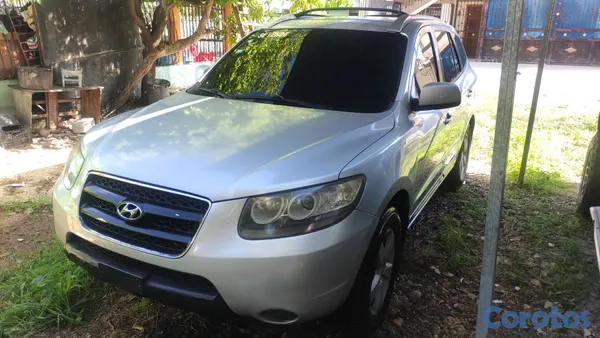jeepetas y camionetas - 2007 santa fe crdi 4wd 5