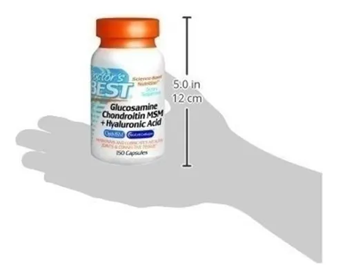 Salud y Equipamiento Médico - Glucosamine Chondroitin Msm Ácido Hialurónico Doctor's Best 4