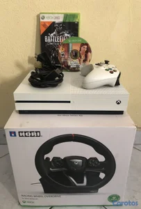 COMBO Xbox One S de 1TB + Volante con pedales para