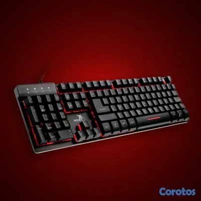 computadoras y laptops - TECLADO GAMER XTECH XTK-520S, USB, ESPAÑOL, MULTIMEDIA, LUZ DE FONDO 3 COLORES 2