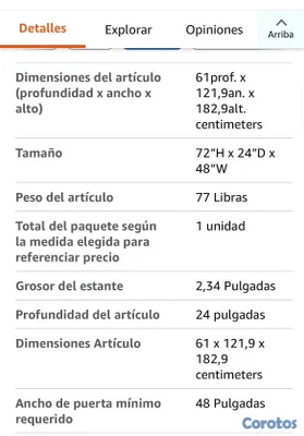 herramientas, jardines y exterior - Estantería de almacenamiento de 5 niveles 4