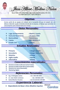 Solicitud de empleo