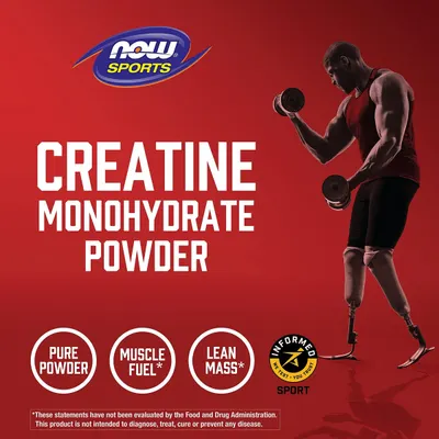 Salud y Equipamiento Médico - Creatina Monohidratada En Polvo Now Sport 227g 45 Servicios 4