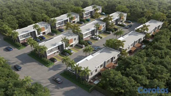 casas vacacionales y villas - Villas en Venta en Vista Cana, Punta Cana con Picuzzi Privado 7