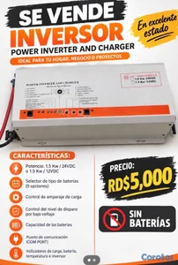 se vende inversor usado excelente condiciones 