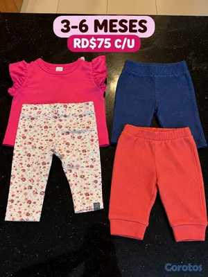 ropa y zapatos - 50+ piezas ropa niña 0-9 meses 3,500 9