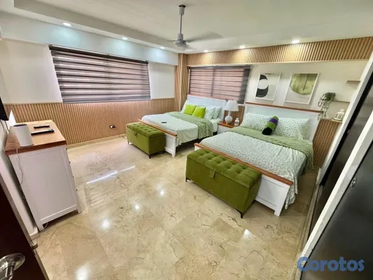 apartamentos - vendo los cacicazgos piso 7 cuatro habitaciones 3.5 baños dos parqueos estudio  10