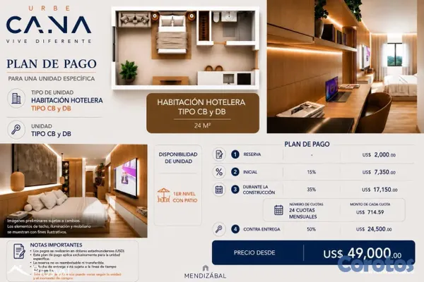 apartamentos - APARTAMENTOS EN VENTA EN RESIDENCIAL TURISTICO 4