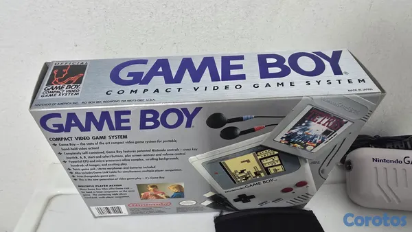 consolas y videojuegos - Game boy Classic completo en Caja Original  4