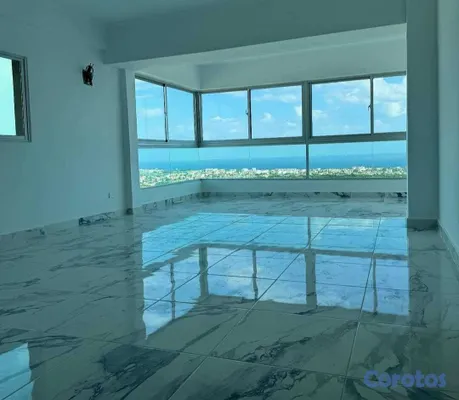 apartamentos - Alquilo Excelente Apartamento con Vista al Mar en  7