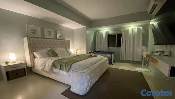 apartamentos - APARTAMENTO ALQUILER AMUEBLADO ENSANCHE NACO 10