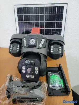 camaras y audio - CAMARA WIFI DE EXTERIOR TIPO DOMO SOLAR AP-105  V3 2