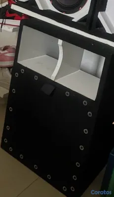 accesorios para electronica - cajón de 12 con bajo incluido de 1,200 watts  2