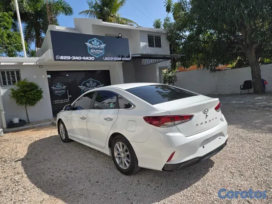 carros - HYUNDAI SONATA NEW RISE 2018 BLANCO GASOLINA 10