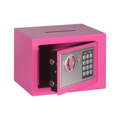 otros electronicos - Caja de seguridad, fuerte, pequeña 17 cm x 23 cm x 17 cm VARIEDAD COLORES 3