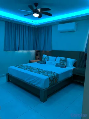 casas vacacionales y villas - Villa Amueblada en Sajona, Santiago 2