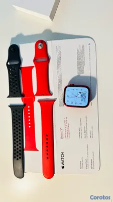 otros electronicos - Apple Watch ROJO serie 9 limited edition, en Punta Cana  10