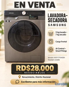 lavadora- secadora en venta Samsung 